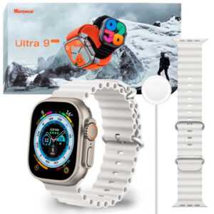 SMARTWATCH 9 ULTRA PLUS – MICROWEAR – CX CINZA 2